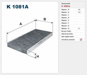 Filtr kabinowy Filtron Fiat Croma