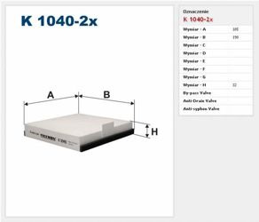 Filtr kabinowy Filtron Renault Espace 3