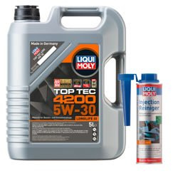 Olej Liqui Moly Top Tec 4200 5W30 5L + Injection Reiniger