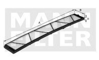 Filtr kabinowy MANN BMW 3 E46