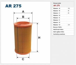 Filtr powietrza Filtron Renault Megane Scenic
