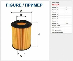 Filtr paliwa Filtron Ford Focus II