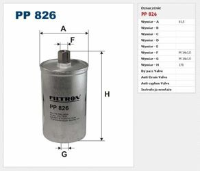 Filtr paliwa Filtron Volkswagen Passat (1988->1996)