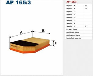 Filtr powietrza Filtron Volvo XC90