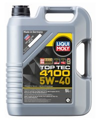 Olej Liqui Moly 5W40 Top Tec 4100  5L Promocja!