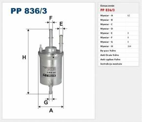 Filtr paliwa Filtron Volkswagen Touran