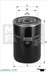 Filtr oleju MANN Alfa Romeo 147 2.0 16V TS