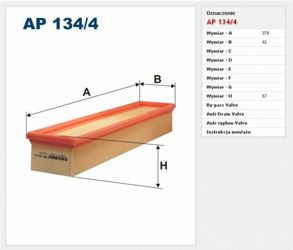Filtr Powietrza Filtron Renault Kangoo 1