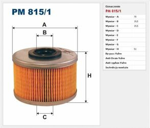 Filtr Paliwa Filtron Renault CLio 2