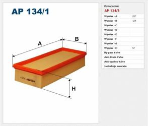 Filtr powietrza Filtron Renault Espace 3