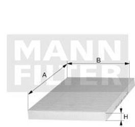 Filtr kabinowy MANN Volkswagen Lupo