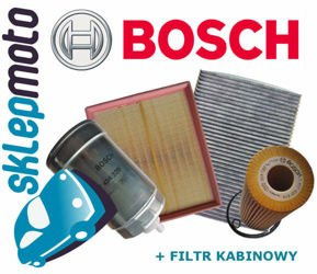 ZESTAW FILTRÓW BOSCH VOLKSWAGEN PASSAT 1.9 TDI