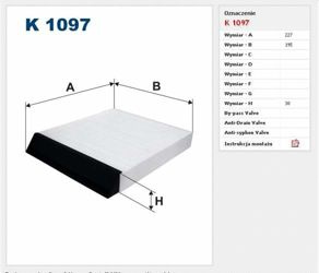 Filtr Kabinowy Filtron Renault Scenic 1