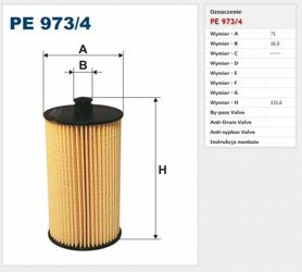 Filtr paliwa Filtron Volkswagen Crafter