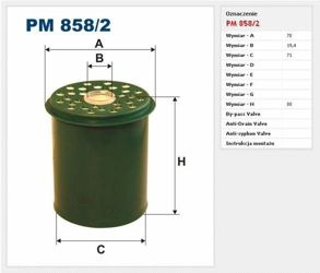 Filtr paliwa Filtron Renault Safrane