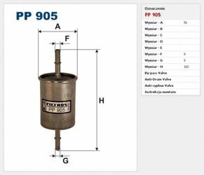 Filtr paliwa Filtron Volkswagen Polo III