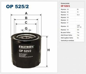 Filtr oleju Filtron Volkswagen Lupo