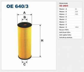 Filtr oleju Filtron Volkswagen LT II (28,35,46)