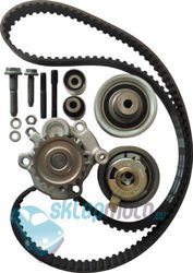 Zestaw rozrządu INA  + pompa wody Dolz Volkswagen Polo 6KV2, 6KV5