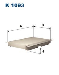 Filtr kabinowy Filtron Citroen C3