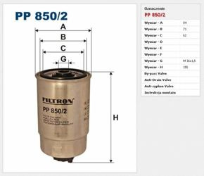 Filtr paliwa Filtron Volkswagen Passat (1996->2000)