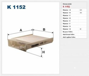 Filtr Kabinowy Flitron Renault Clio 3