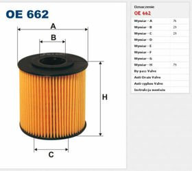 Filtr oleju Filtron Volvo S80 II