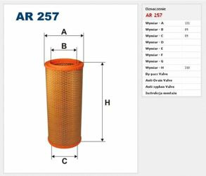 Filtr powietrza Filtron Renault Espace 2