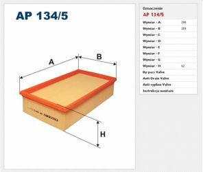 Filtr powietrza Filtron Renault Espace 3