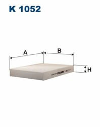 Filtr kabinowy Filtron Renault Clio 2