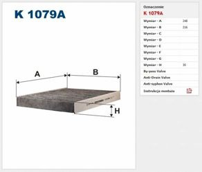 Filtr kabinowy Filtron Audi A2
