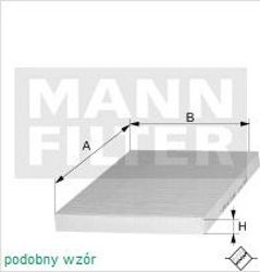 Filtr kabinowy MANN Audi A4