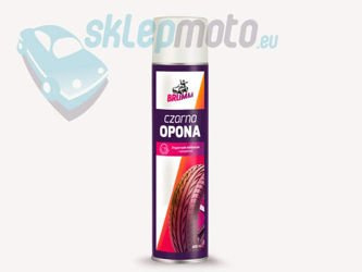 Czarna opona 600ml BRUMM
