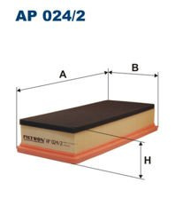 Filtr powietrza Filtron Alfa Romeo 147