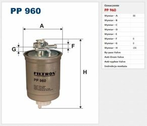 Filtr paliwa Filtron Volkswagen Caddy 2