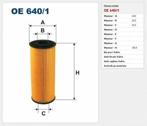 Filtr oleju Filtron Volkswagen Passat (3B3, 3B6)