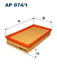 Filtr powietrza Filtron Ford Focus I