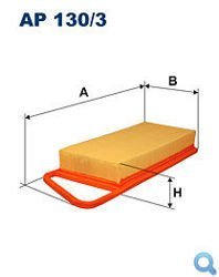Filtr powietrza Filtron Citroen C3