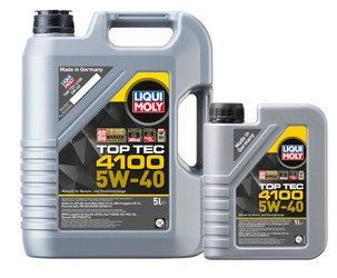 Olej Liqui Moly 5W40 Top Tec 4100  6L