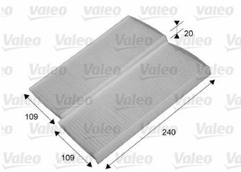 Filtr Kabinowy Valeo Renault Kangoo 2