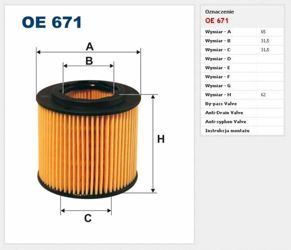 Filtr oleju Filtron Volkswagen Polo IV
