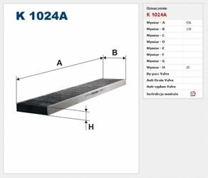 Filtr kabinowy Filtron Volkswagen Sharan I