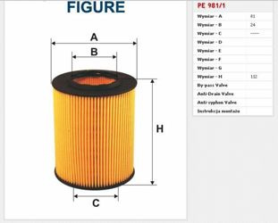 Filtr paliwa Filtron Volvo V60