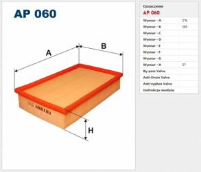 Filtr Powietrza Filtron Volkswagen Caddy 2