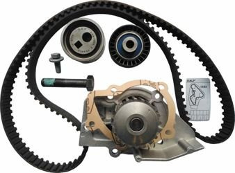 Zestaw rozrządu SKF + pompa wody Dolz Peugeot Partner