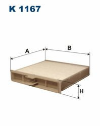 Filtr Kabinowy Filtron Renault Scenic 2