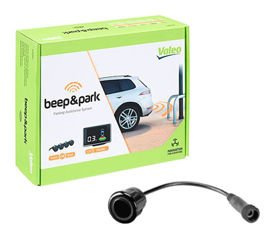 Czujniki parkowania Valeo + wyświetlacz - Czujniki czarne błyszczące