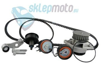 Zestaw rozrządu INA + pompa wody DOLZ VOLKSWAGEN POLO IV