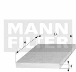 Filtr kabinowy MANN Volkswagen Polo V (6R)