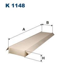 Filtr kabinowy Filtron Ford Mondeo III